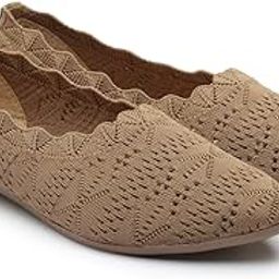 Comfortable Women's Traditional Jutti/Mojari with Soft Fabric with Extra Padding, Perfect for Ethnic Wear (Beige, 4)-image-37