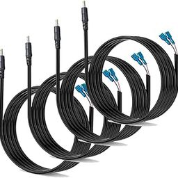 Yoizyfree 4 Pcs Trail Camera Power Cord,5.5x2.1mm DC External Power Cable,5.5x2.1mm DC Plug-22