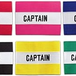 Ranac Arm Band, Elastic Football Soccer Captain Armband Senior, Multi-Color-image-97