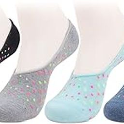 Women's No Show Cotton Socks-image-17