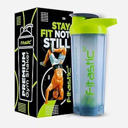 Fitastic Shaker with Blender Ball Shaker 700 ml Shaker (Green)-image-46