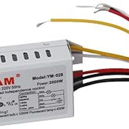 CALANDIS® Digital Subsection Switch 2 Way 3 Section Lighting Control Switch Ac 220V-29