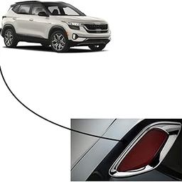 Mpowers' Chrome Reflector Chrome Accessory Compatible with Kia Seltos 2019-2022 Model Only | OEM Quality Chrome | Set of 2pcs-image-47