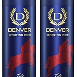 DENVER Sporting Club Volt - 165ML Each (Pack of 2) | Long Lasting Deo Spray from Men-image-94
