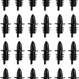 NJ Plastic Free Flow Liquor Bottle Pourer, Plastic Pourer for Bar, Hotel, Restaurant and Home use (12)-10