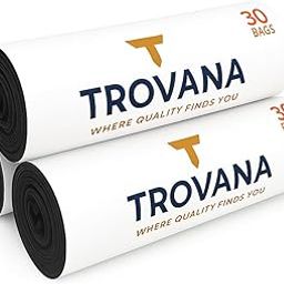 Trovana Garbage Bags | Medium | 90 Count | 30 Bags X 3 Rolls | 19 X 21 Inches | For Dry & Wet Waste | Black-picture-15
