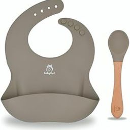 Babylief™ Silicone Baby Bib with Spoon Combo-image-30