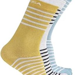 Set of 3 Calf Length Socks For Women-picture-27