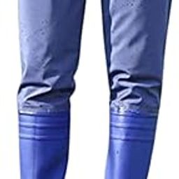 valorous Farmers Thigh Long Height Gumboots for Farmers Safety Natural Pvc & Latex Material | Navy Blue Waterproof Paddy Field & Agriculture Boot | Durable Long Gumboots 85cm-image-61