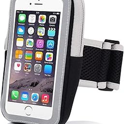 Sports Armband Pouch/Arm Belt - Universal Waterproof Hand Fitness Mobile Case for Running Hiking Jogging Sports & Gym Activities for All Android and iOS Mobile Phones(Up to 6inch) T.P-16