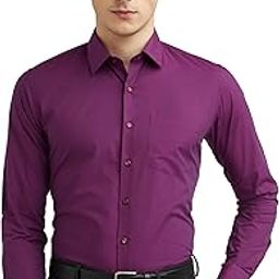 Solid Formal Shirt for Men| Premium Cotton| Full Sleeves| Slim Fit |Breathable Fabric-image-39