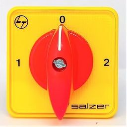 Salzer(L&T) 61154 6A 4Pole 2Way S6 16A Cam Operated Rotary Switch-14