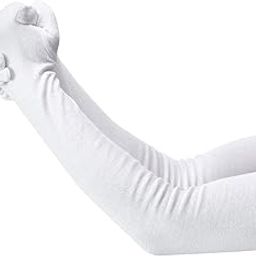 Women's Cotton Full Hand Protective Summer Gloves,Protection from Sun burns Dust Pollution while driving biking(Pack of 1 Pair)-49