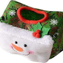 HEAVENGLOW Creative Christmas Tissue Box Napkin for Bedroom Desktop Vanity Tops Hotel Green-image-58
