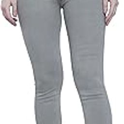 Hosiery Stretchable Denim Material High Rise Single Button Ankle Length Jeans for Women-image-14
