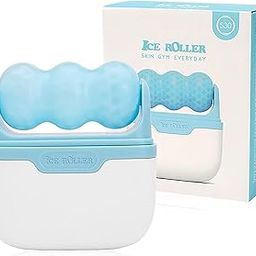 New Women's Skin Ice Roller Ice Roller for Face & Eye Puffiness Relief Ice Face Roller Facial Icing Rolling Mould Moisturizing Reusable Massager for Home (Blue)-picture-52