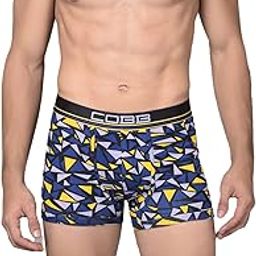 Regular Fit Printed Cotton Premium Trunks for Men Stretchy Fabric and Microfibre Waistband-19