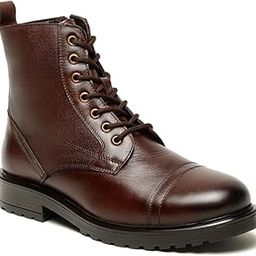 teakwood leathers Men's Leather Combat Boots with Side Zipper | SH_BT_EX01_V-picture-4