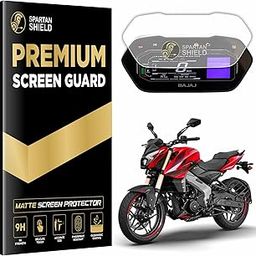 Spartan Shield MATTE Digital Meter Screen Guard For BAJAJ PULSAR NS400 Z 2024 || LCD Colour Display Console Protector || NS 400 Z Bike Instrument Cluster Accessory | ANTI GLARE MATT FINISH | Anti Scratch | Water Resistant Cover NS400Z [Not Tempered Glass]-21