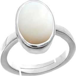 Natural Opal Gemstone Ring Weight 8.25 Carat Opal Stone asthadhatu Free Size anguthi for Men and Women BY LAB - CERTIFIED-image-31