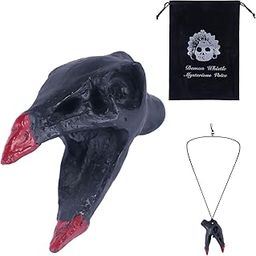 Death Whistles, Clay Bird Water Whistle, Crow Whistle Attract Crows - Unique Handcrafted Sound Effects for Outdoor Enthusiasts & Collectors, Perfect for Ancient Ritual Reenactments-image-50