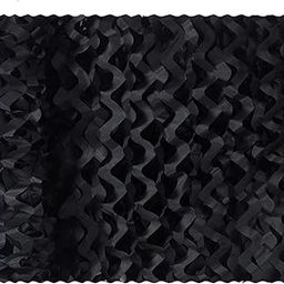 Raisco 5X10 Feet Black Hunting Blind Camo Net Camouflage Nets Military Surplus for Shooting, Party Decoration, Photograph, Vahicle Cover, Sunshade Black Color Combination-picture-19