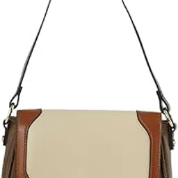 van heusen Women Vogue Shoulder Bag |Dual Tone| Purse, Brown-picture-36