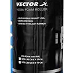 Vector X JF-3159 Massage Roller for Physical Therapy Muscle Recovery, Fitness, Yoga,Pilates, Gym Equipment for Home (Blue)-image-55