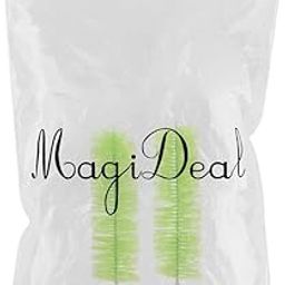 FABLOFT® 2 pcs Fish Garden Pond Filter Brushes Skimmer Pond Filtration Green 30cm-image-14
