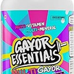 Gayor Essentials Multi Gayor(60 Counts, Pack Of 1) | Optimal Dosage,Multiminerals Daily, Multivitamin, Helps Immunity, Enhanced Energy, Zinc, Vitamin C, Vitamin D,100% RDA-9