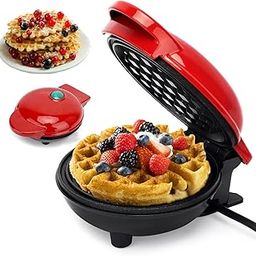 Mini Waffle Maker Machine 3 In 1 For Home Kitchen Appliances For Home Kitchen Items Gift Non-Stick Surfaces 4 Inch, Perfect For Breakfast, Dessert, Sandwich, Pan Cakes, Paninis/Other Snacks-image-27