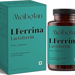 Meibotan Lactoferrin supplement multifunctional protein, Antimicrobial, Antiinflammatory, Production of white blood cells, Regulates iron metabolism, Digestion Support- 60 Veg Capsules-picture-15