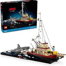 LEGO Ideas Jaws, Shark Gift for Adults 21350 (1497 Pieces)-29