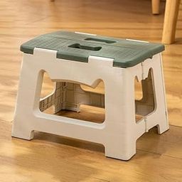 MORPICH 13" Folding Step Stool for Adults 330 lbs Capacity Non-Slip Step Stool with Handle Collapsible Foot Stools, Green Small Stepping Stool for Bathroom, Bedroom, Kitchen (Olive)-image-6