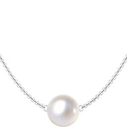Pearl Earrings Pendant Chain Set | 92.5 Sterling Silver & Brilliant Lustre Pearls | Lovely Gift for Women & Girls-image-8
