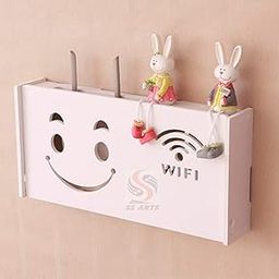 SS ARTS Engineered Wood Wall Mount Wifi Router Stand/Rack,10 Cm,18 Cm,30 Cm-16