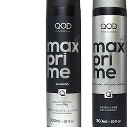 Qod Professional Max Prime After Treatment Shampoo & Hair Mask 300Ml | Sulphate Free | Sodium Chloride Free-9