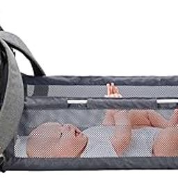 MOM CARE Waterproof Mother Bag for Babies, Diaper Bag for Baby, Maternity Travel Backpack Spacious Cushioned Shoulder Strap Many Compartment Multi Utility Large.(Pink)-image-5