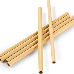 Swastha Hygiene Organic Bamboo Straws with Cleaning Brush,Biodegradable Reusable Straw for Kids and Adults, Handcrafted Natural Alternative to Plastic,Non-Toxic and No Inks Dyes Straws (Pack of 4)-image-26