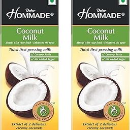 Dabur Hommade Coconut Milk, 200ml (Pack of 2)-picture-1