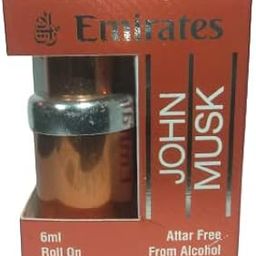 Emirates 6 ML Roll on Premium Attar Perfumes For Men and Women Free From Alcohol (J.Musk)-image-34