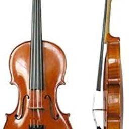 SG Musical Handcrafted Solid Wood Acoustic Handmade Behala/Violin with Carrying Case,Rosin-image-11