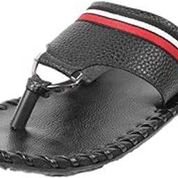 Men Faux Leather Thong Chappal-picture-26
