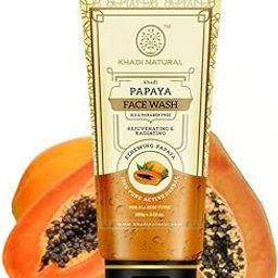 Khadi Natural Papaya Face Wash for Glowing & Healthy Skin | Herbal Face Wash | Face Wash for Reducing Dark Spots & Blemishes | SLS & Paraben Free | All Skin Types | 100 ml-3