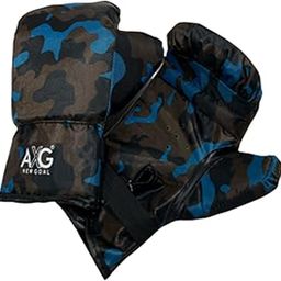AXG Clash Military Blue Unique Kids Boxing Gloves Boxing Gloves (Multicolor)-image-5