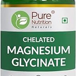 Pure Nutrition Chelated Magnesium Glycinate Supplement, 120 Veg Tabs (2000mg Per Serving) | Supports Sleep, Muscle Relaxation, Bone & Joint Health – Gentle on Stomach-5
