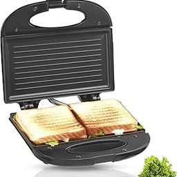 Urban Chef Sandwich Maker With Grill and Toast - 1 Year Warranty, Electric Toaster Griller, Thermostat Knob (750W, Black)-14