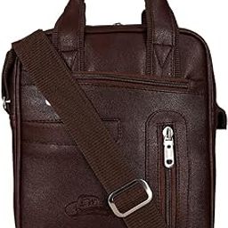 Leather World Sling Bag for Men PU Leather Messenger Cross Body Travel Office One Side Chest Shoulder Bag for Men & Women-picture-34