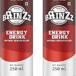 Brinzz Energy Drink Natural Health Elixir Caffeine free 500ML (Pack of 2)-picture-30