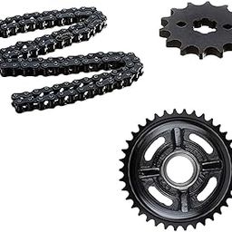 AllExtreme Topbird Bike Chain Sprocket Kit Heavy Duty Enhanced Performance & Durability Compatible with Royal Enfield Bullet Classic 350 CC Smooth Power Transmission-image-40